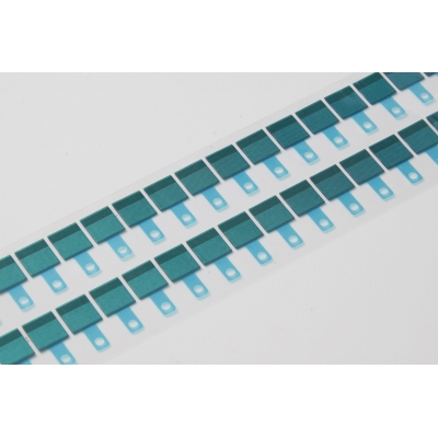 镀金导电布半包裹导电泡棉